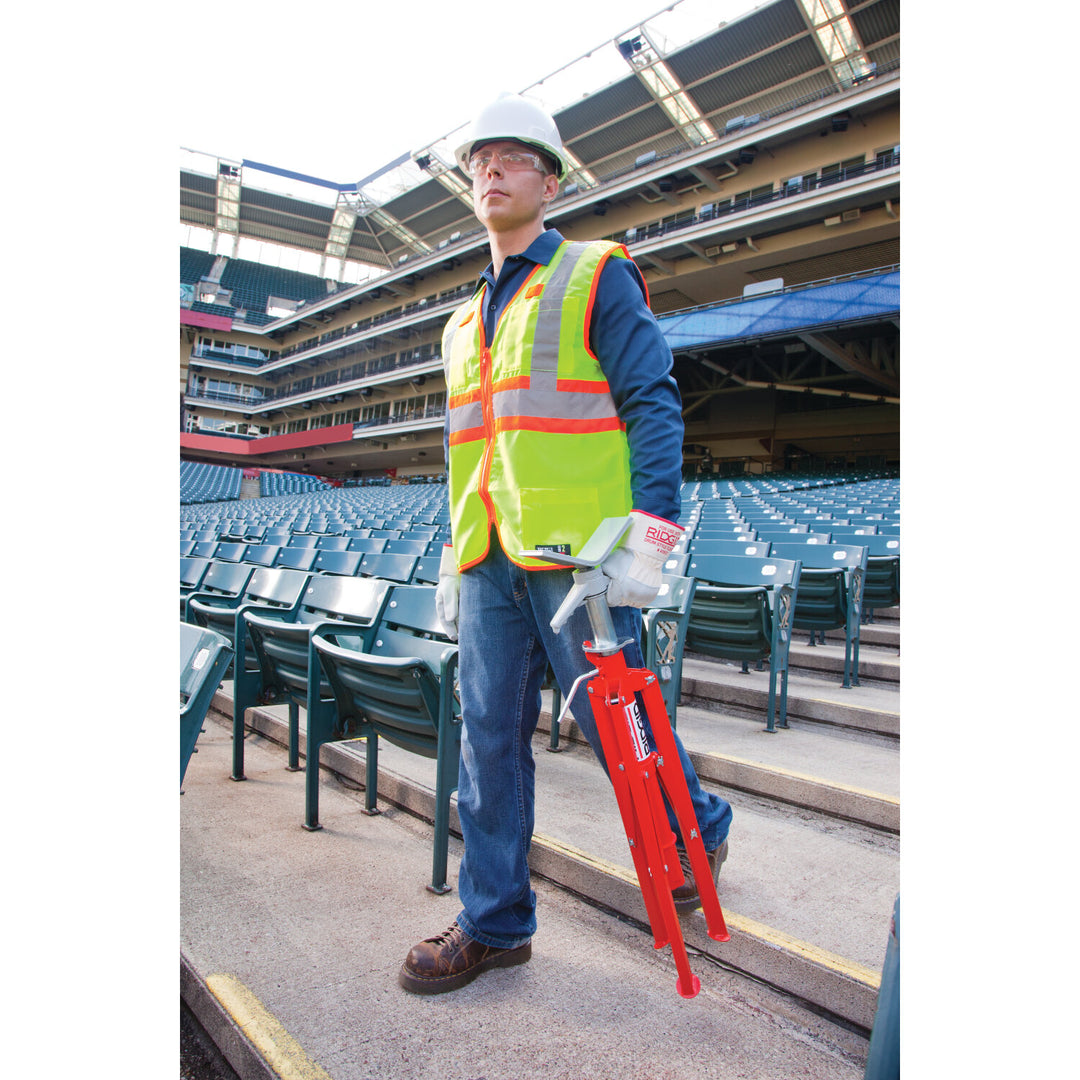 Ridgid 56657 VJ-98 20" - 38" V-Head Low Pipe Stand