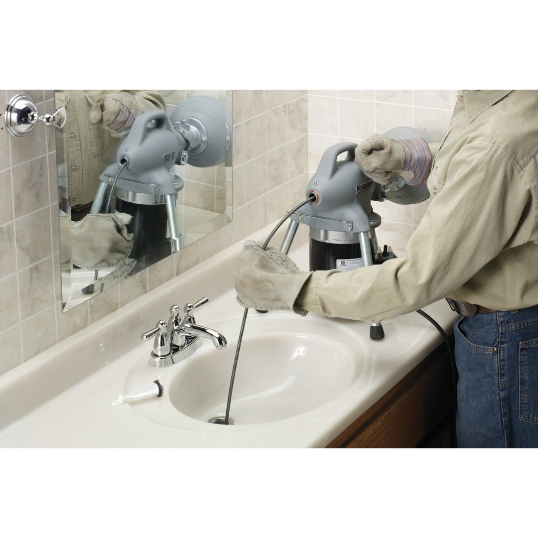 Ridgid 59000 K-50 Machine, with A-17-A Adapter, A-17-B Adapter, A-30 Cable Kit