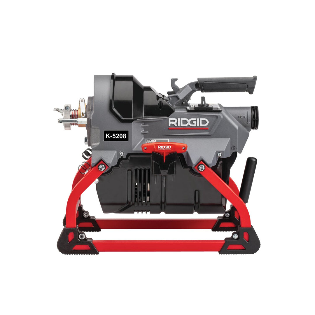 Ridgid 62378 K-5208, 115V 60Hz Machine with guide hose, qty: 7 C-11 cables, qty: 2 A-8 wire baskets, and toolbox (w/cutters) kit