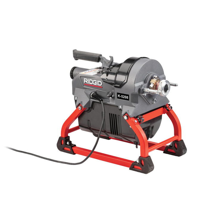 Ridgid 62378 K-5208, 115V 60Hz Machine with guide hose, qty: 7 C-11 cables, qty: 2 A-8 wire baskets, and toolbox (w/cutters) kit