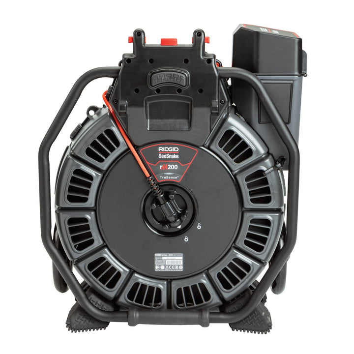 Ridgid 63658 SeeSnake rM200A Reel (200' / 61 m) with Self-Leveling Camera powered with TruSense
