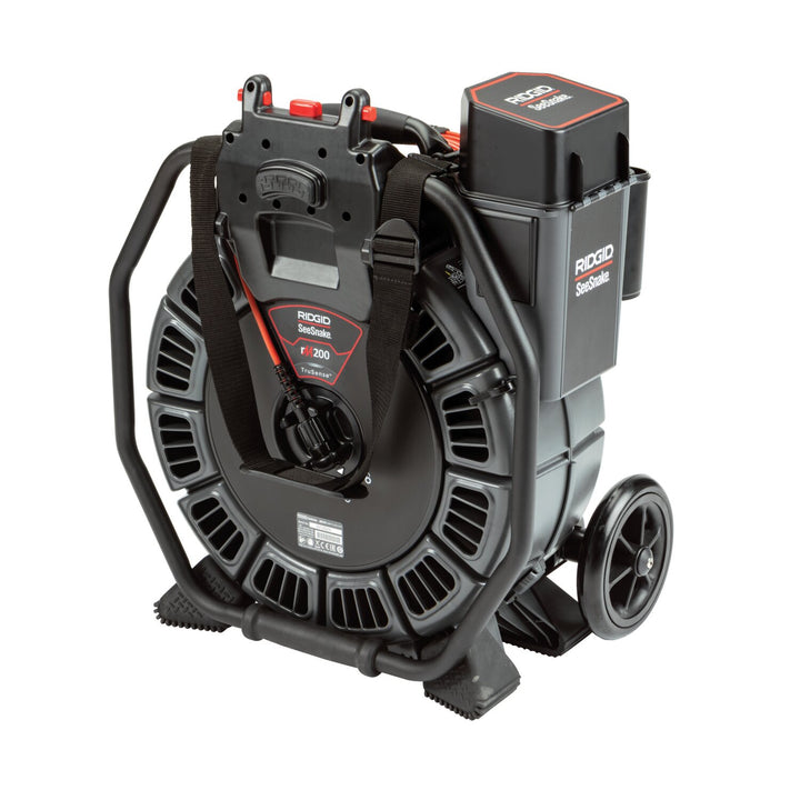 Ridgid 63663 SeeSnake rM200B Reel (165' / 50m) with Self-Leveling Camera powered with TruSense