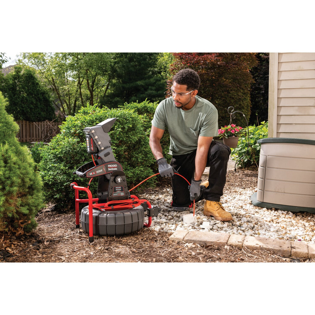Ridgid 63668 SeeSnake Compact C40 Reel with Self-Leveling Camera powered with TruSense
