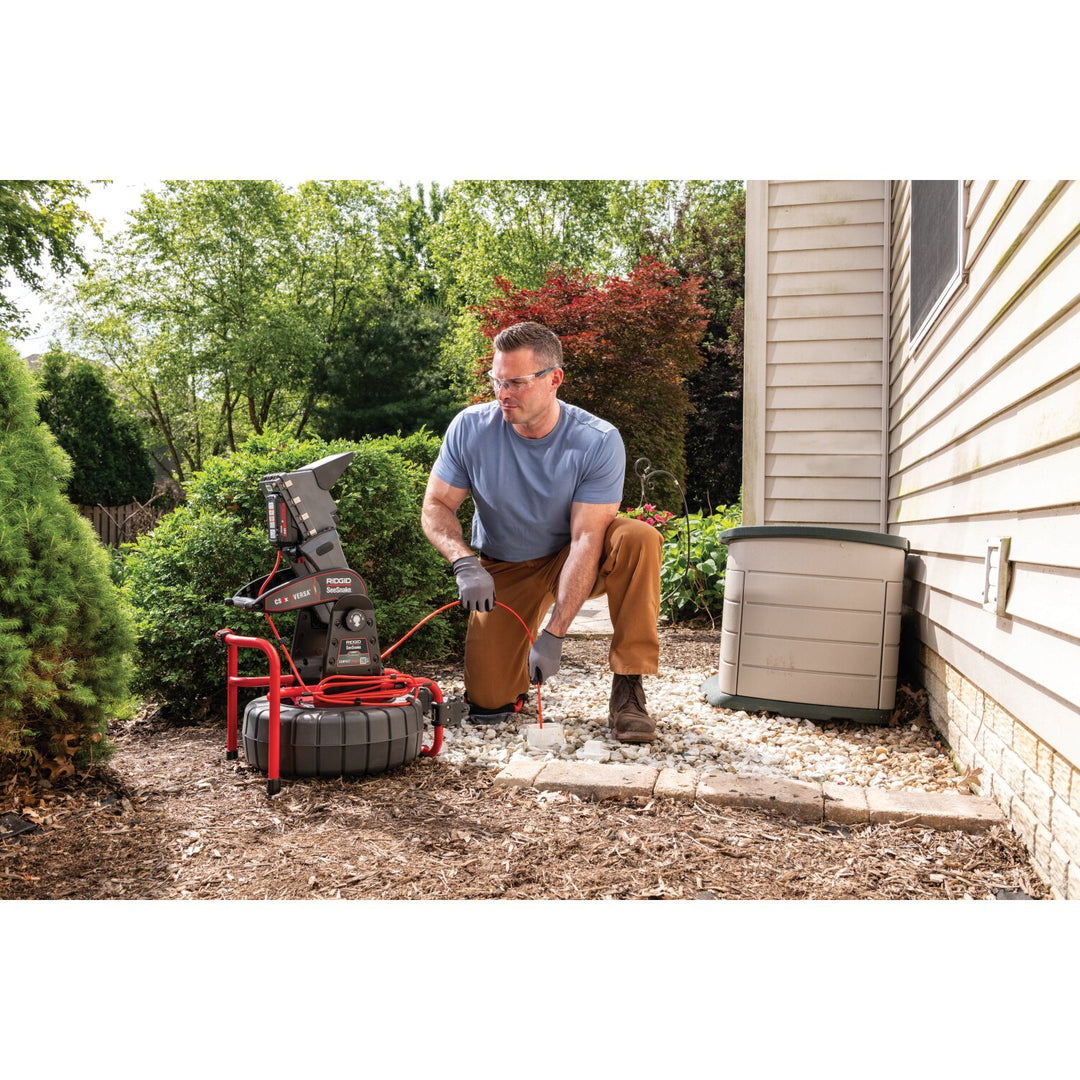 Ridgid 63813 SeeSnake Compact M40 System, includes CS6x VERSA Digital Recording Monitor
