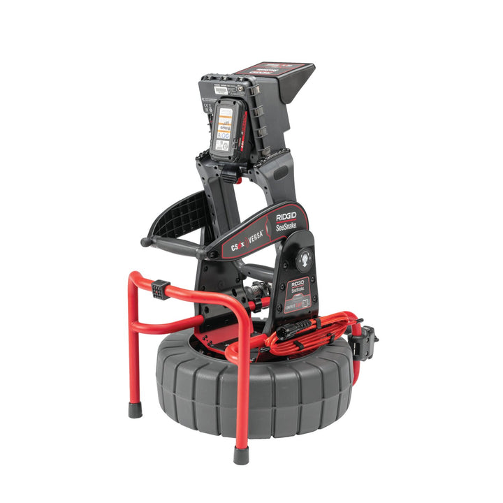 Ridgid 63828 SeeSnake Compact C40 System, includes CS6x VERSA Digital Recording Monitor, 18V Battery and Charger