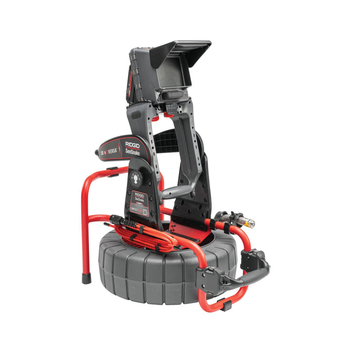 Ridgid 63828 SeeSnake Compact C40 System, includes CS6x VERSA Digital Recording Monitor, 18V Battery and Charger