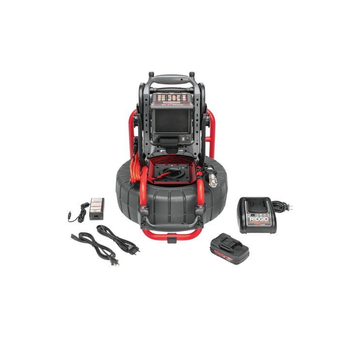 Ridgid 65098 SeeSnake Compact2 System, includes CS6x VERSA Digital Recording Monitor