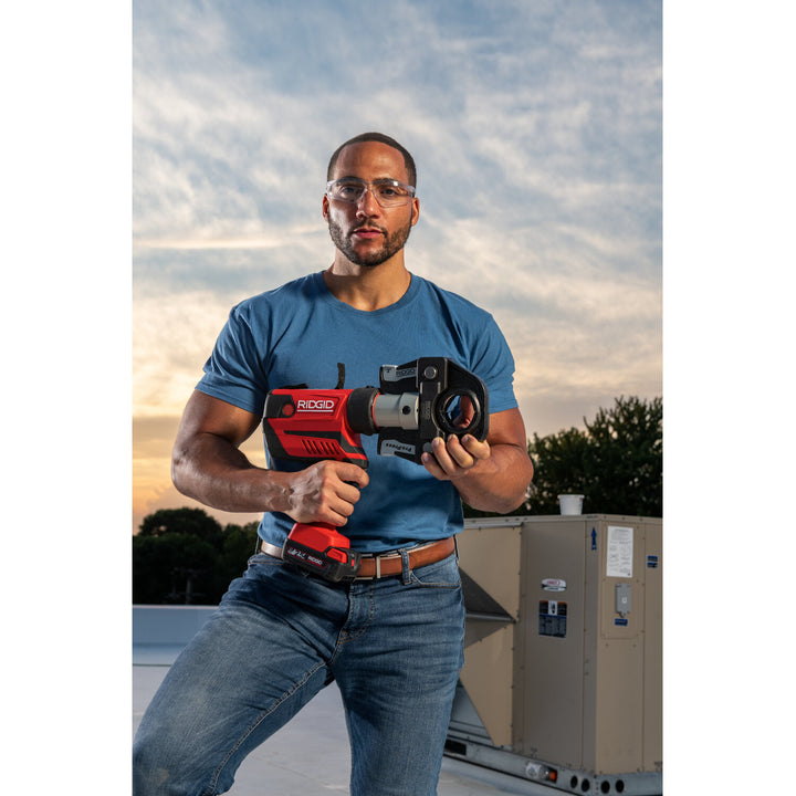 Ridgid 67073 RP 350 Corded Kit W/ ProPress Jaws (1/2" - 1")