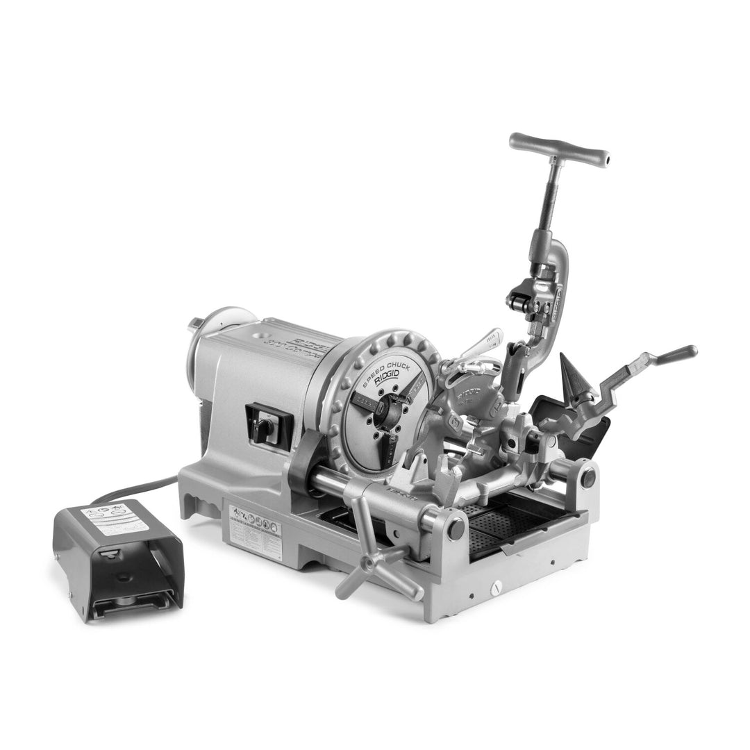 Ridgid 67182 1/2" - 2" NPT Hammer Chuck w/ 250 Folding Wheel Stand