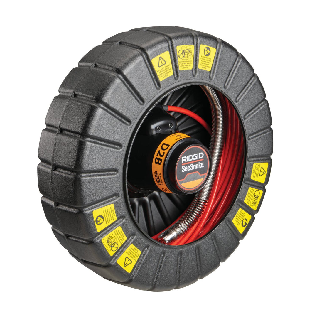 Ridgid 70763 SeeSnake D2B Drum (165' / 50 m) with Self-Leveling Camera powered with TruSense
