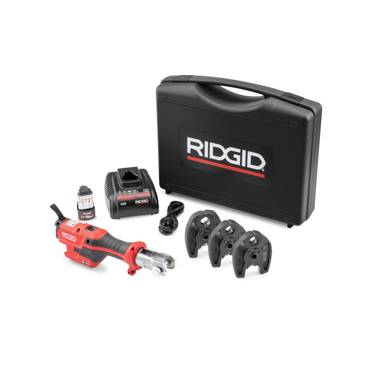 Ridgid 72553 RP 115 Battery Kit with ProPress Jaws (1/2” – 3/4)