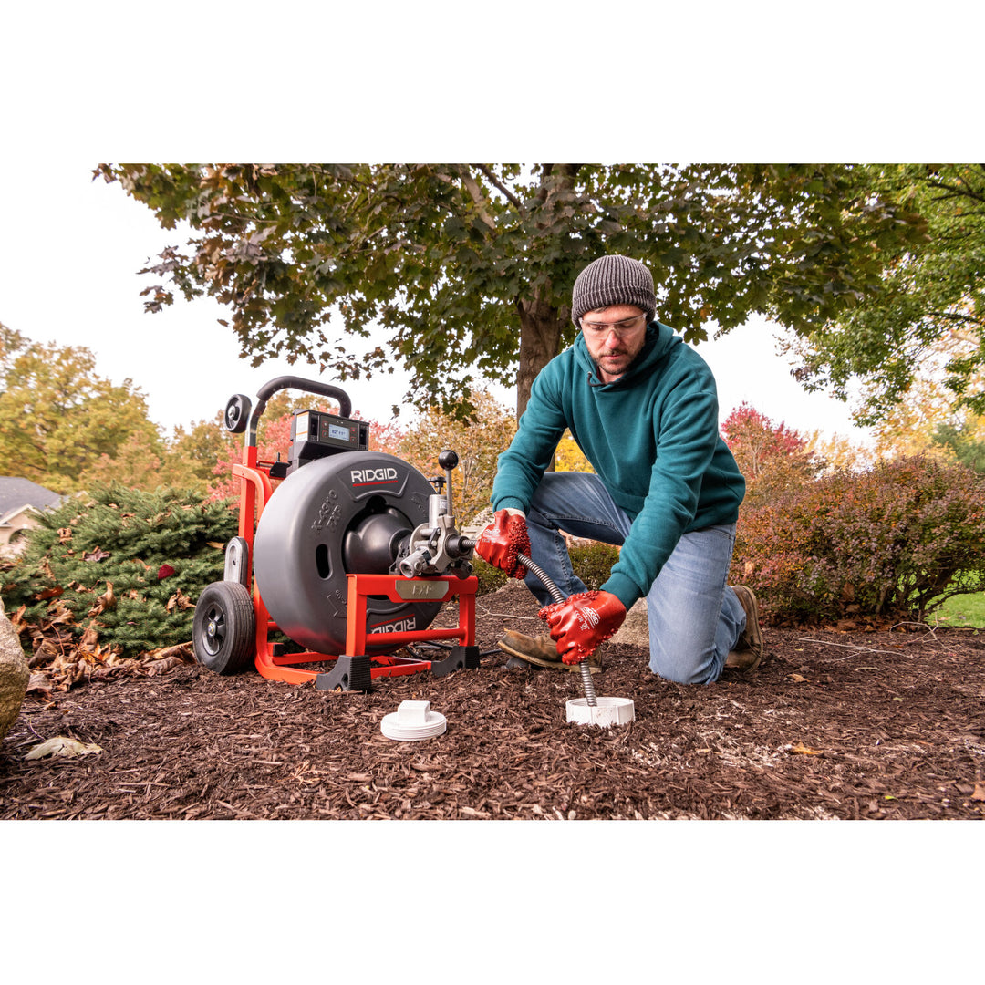 Ridgid 73048 K-4310 FXP 3/4" Drum Machine with FXP Battery-8.0 Ah (Qty-2) & Charger