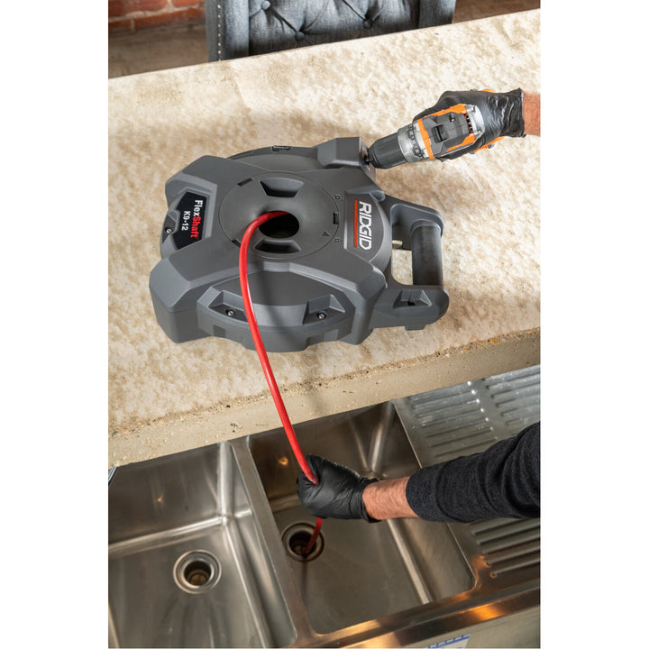 Ridgid 74978 FlexShaft K9-12 Drain Cleaning Machine