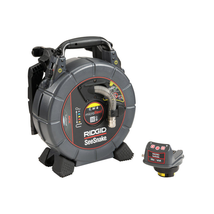 Ridgid 78118 SeeSnake microREEL APX & CSx VIA System with TruSense - The Battery and the Charger are not Included