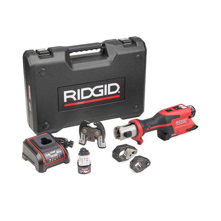 Ridgid 78218 RP 251 Press Tool Battery Kit (1/2"-3/4") Rings with C1 Actuator