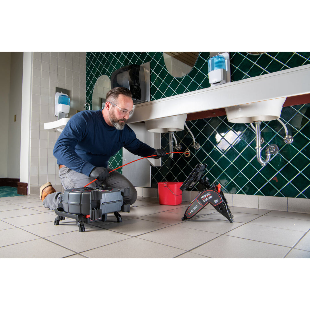 Ridgid 78728 SeeSnake mircroREEL APX & CSx Via System with TruSense - 1 Battery and 1 Charger Included