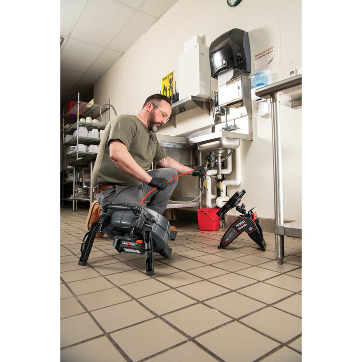 Ridgid 78728 SeeSnake mircroREEL APX & CSx Via System with TruSense - 1 Battery and 1 Charger Included