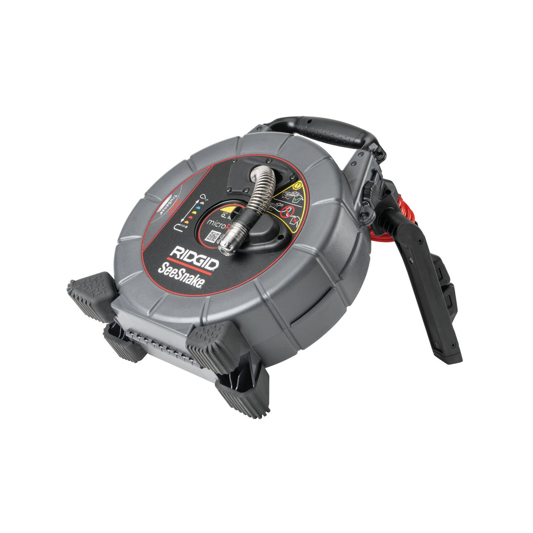 Ridgid 78728 SeeSnake mircroREEL APX & CSx Via System with TruSense - 1 Battery and 1 Charger Included