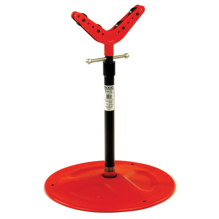 Ridgid 83380 965 26" - 42" Adjustable Support Stand for Groovers