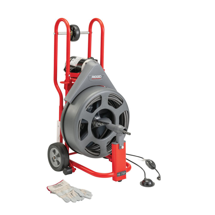 Ridgid 83557 K750R RENTAL 115V 5/8 X 100'