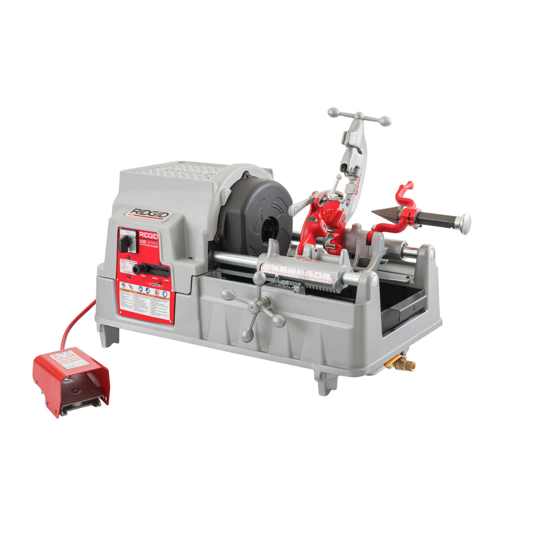 Ridgid 84097 1/2" - 2" NPT Automatic Chuck Machine