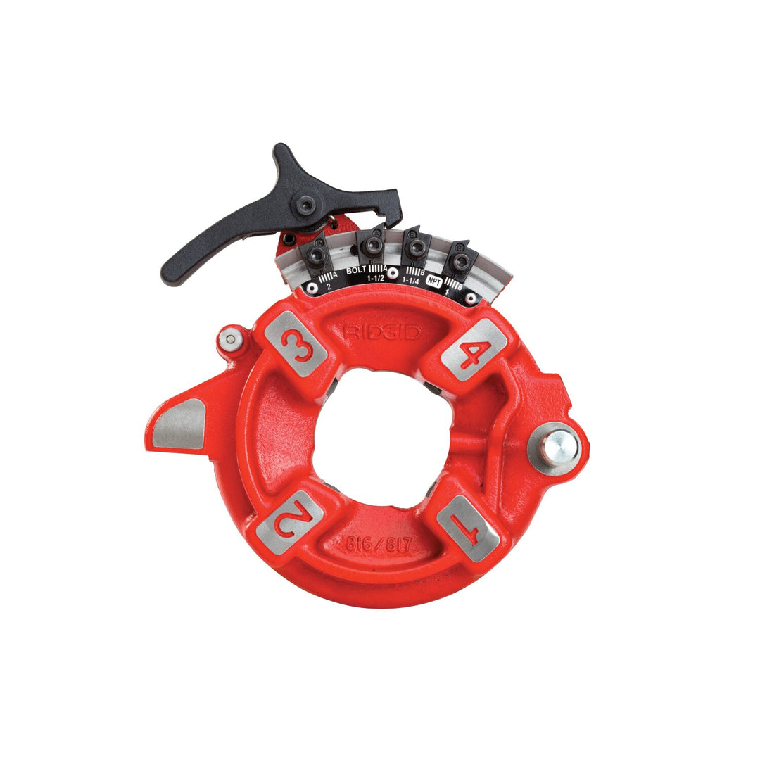 Ridgid 84532 817 1” - 2” NPT Die Head, Semi-Automatic, RH
