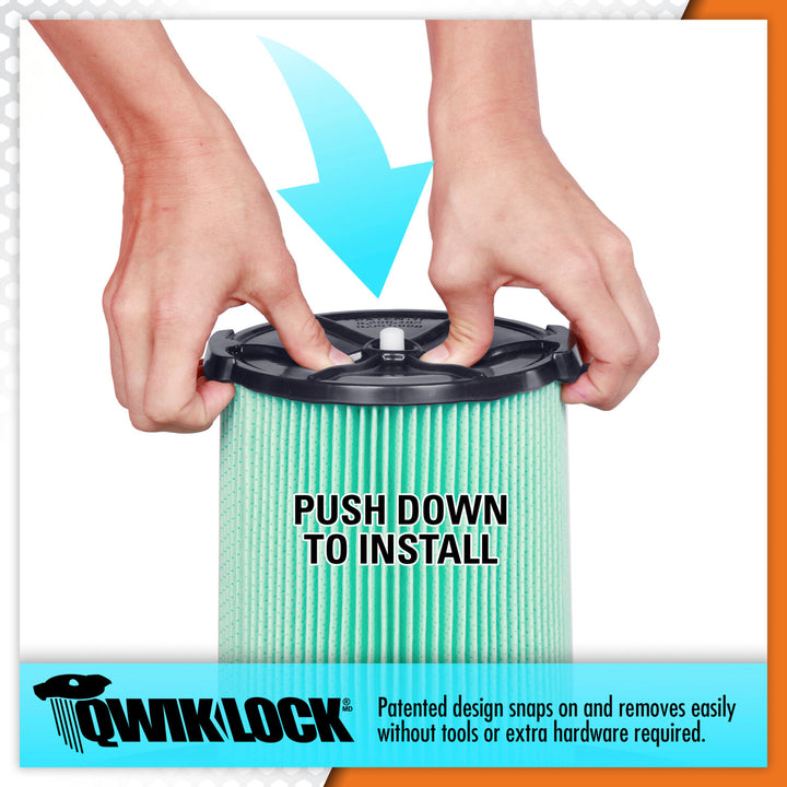 Ridgid 97457 HEPA Media Filter - Green