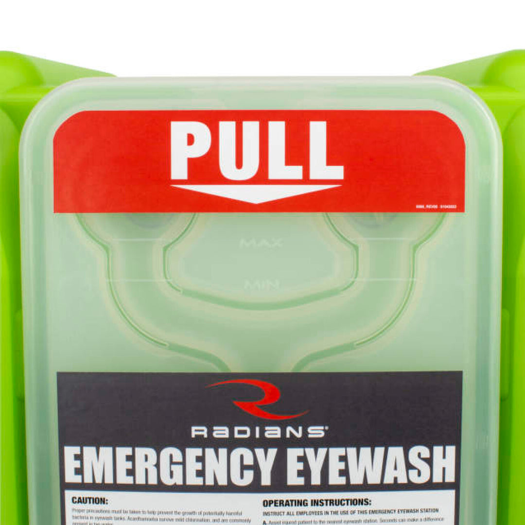 Radians REW01112 12 Gallon Emergency Eyewash Station - English