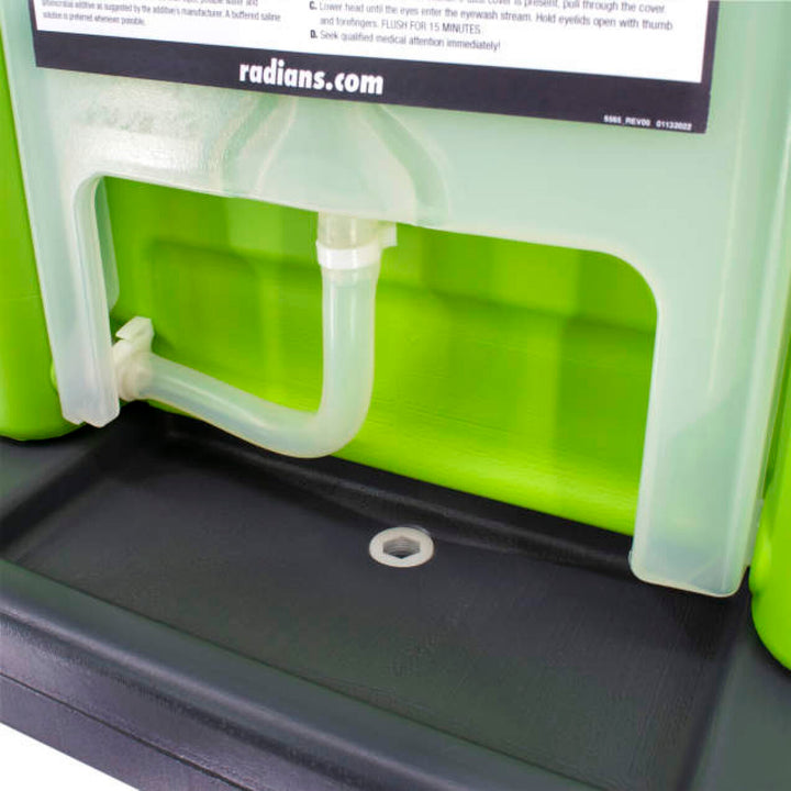 Radians REW01112 12 Gallon Emergency Eyewash Station - English
