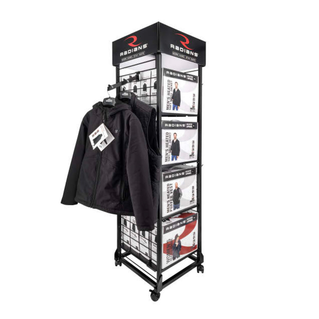 Radians RHG-DISP-16 Multi-Season Rolling Floor Display