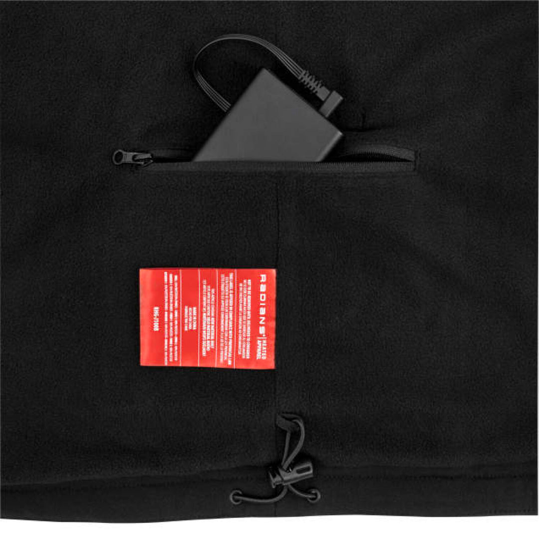 Radians RHG-J100 Men's Soft Shell Heated Jacket Kit with Battery