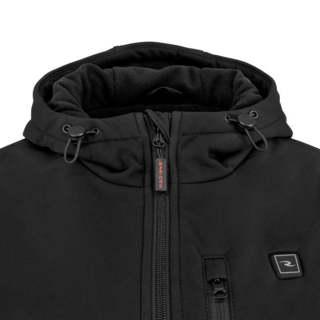 Radians RHG-J101 Women's Soft Shell Heated Jacket Kit with Battery - Black