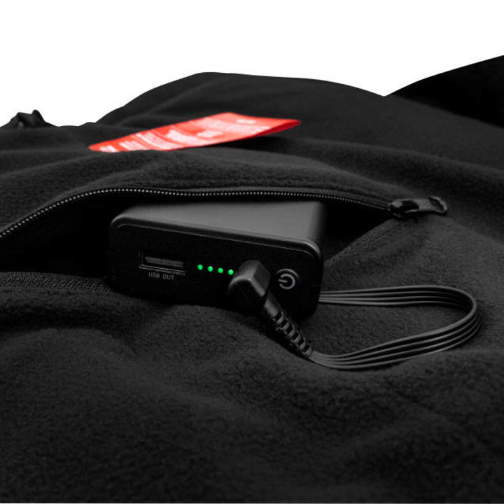 Radians RHG-J101 Women's Soft Shell Heated Jacket Kit with Battery - Black