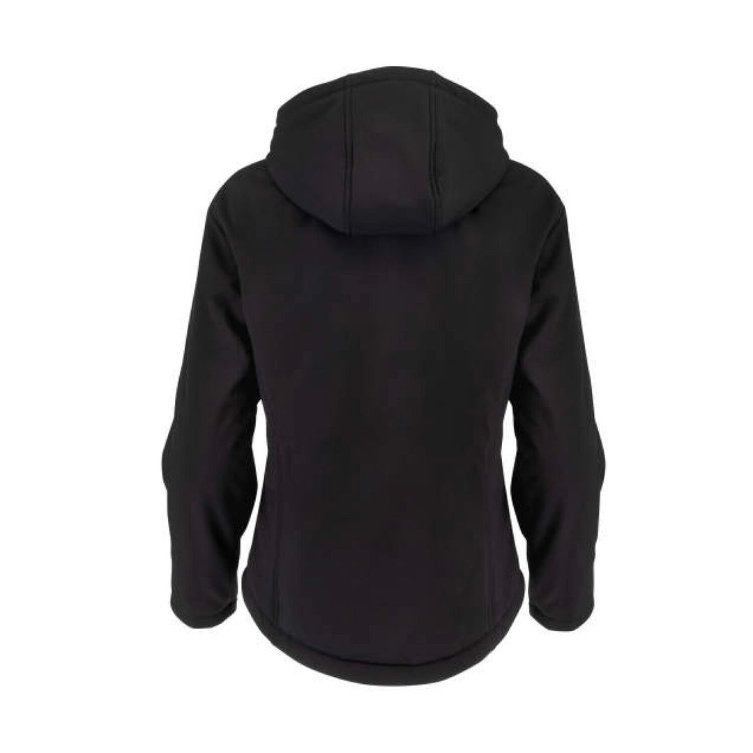 Radians RHG-J101 Women's Soft Shell Heated Jacket Kit with Battery - Black