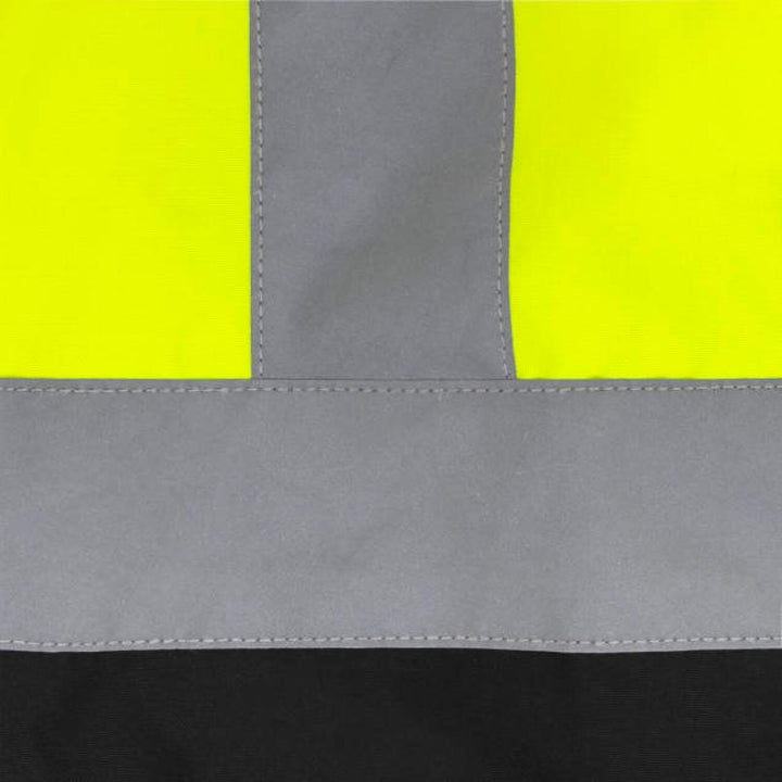 Radians RHG-SJ13 3-in-1 Bomber Jacket with Inner Heated Vest Kit with Battery - Hi-Vis Green