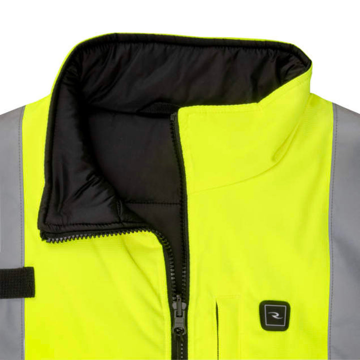 Radians RHG-SV12 Class 2 Reversible Heated Vest - Hi-Vis Green