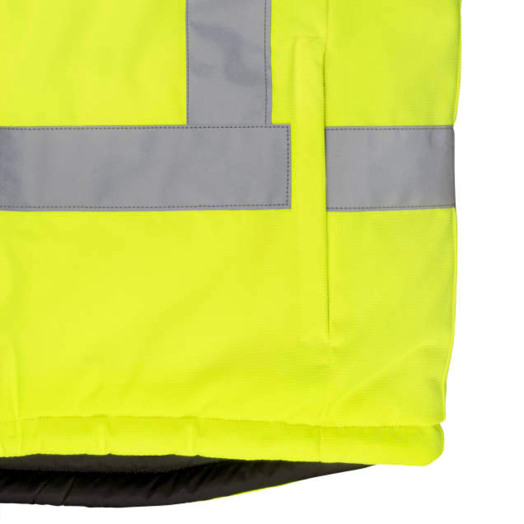 Radians RHG-SV12 Class 2 Reversible Heated Vest - Hi-Vis Green