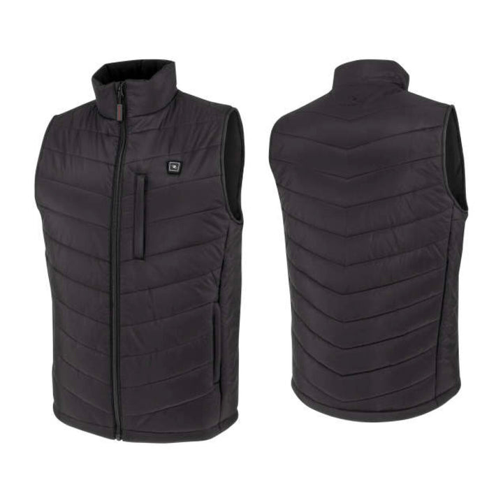 Radians RHG-V200 Men's Heated Puffer Vest Kit with Battery - Black