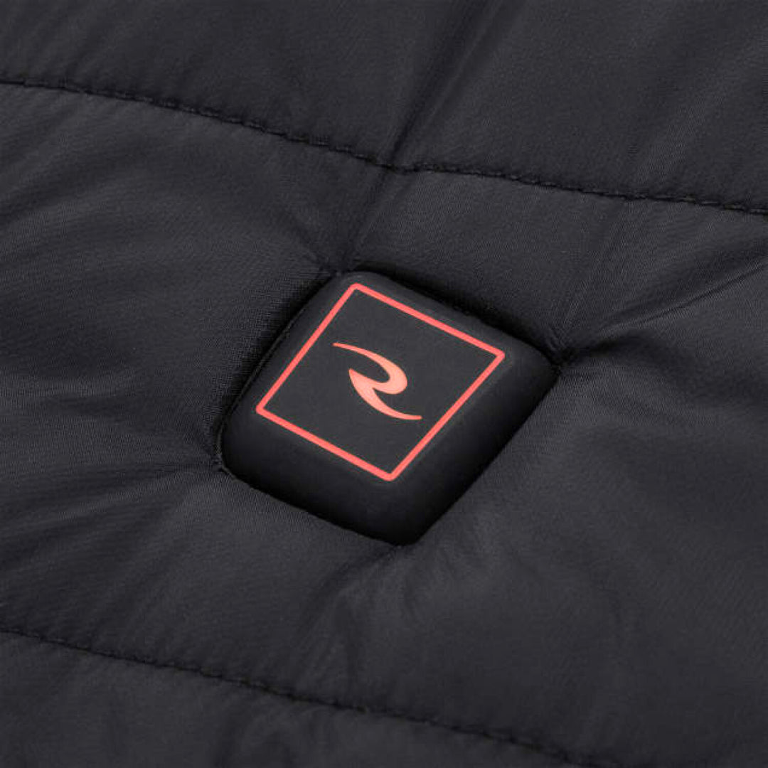 Radians RHG-V201 Women's Heated Puffer Vest Kit with Battery - Black