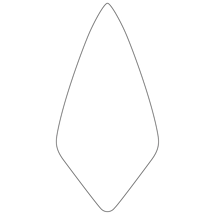 W. Rose RO312-12-PK2 12” Wide London Brick Trowel with Leather Handle