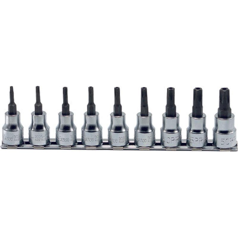 Ips R Socket Ko-Ken RS3025/9-IPR Bit Socket Set TORX® Plus 10IPR-50IPR Tamper Resis ...
