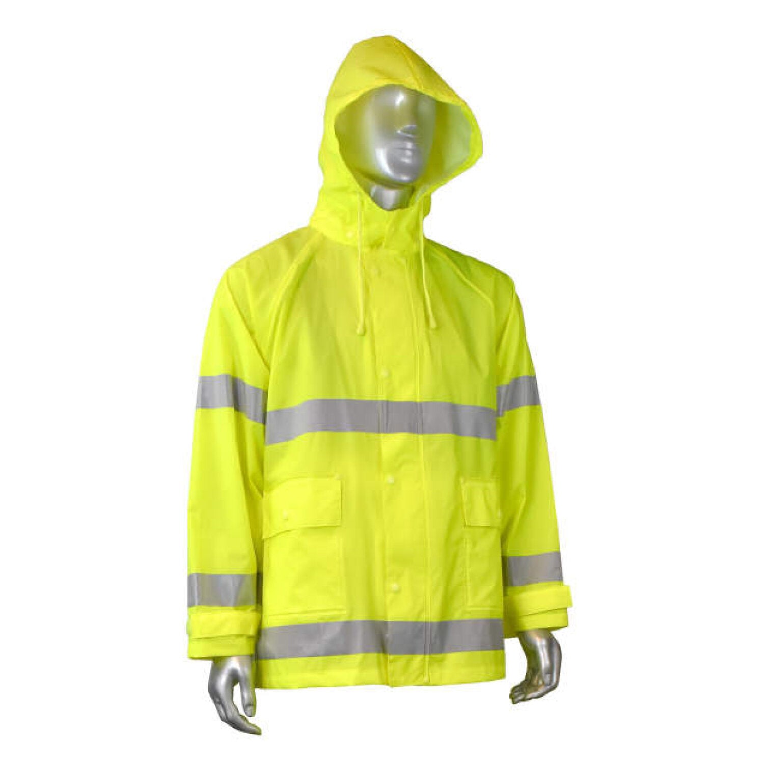 Radians RW25 High Visibility Rainwear Jacket - Hi-Vis Green – Haus