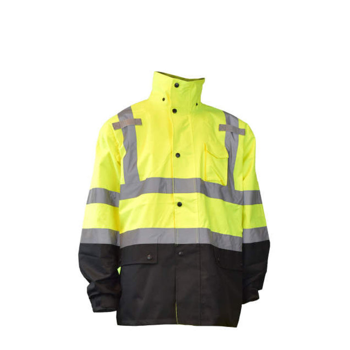 Radians RW30-3Z1 General Purpose Rain Jacket - Hi-Vis Green