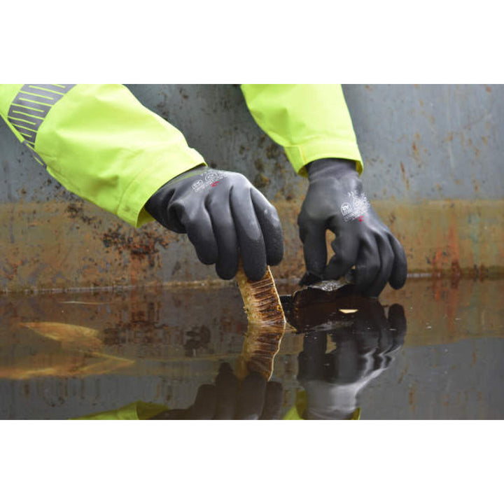 Radians RWG28 Cut Protection Level A2 Dipped Waterproof Winter Gripper Glove