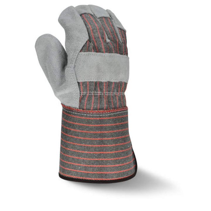 Radians RWG3103GL Economy Shoulder Gray Split Cowhide Leather Glove  Size L