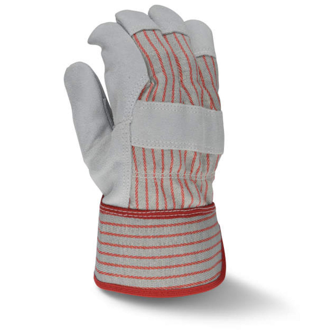 Radians RWG3105L Fleece Lined Economy Shoulder Gray Split Leather Glove - Size L