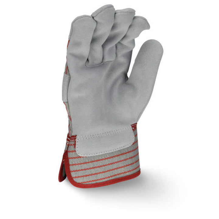 Radians RWG3105L Fleece Lined Economy Shoulder Gray Split Leather Glove - Size L