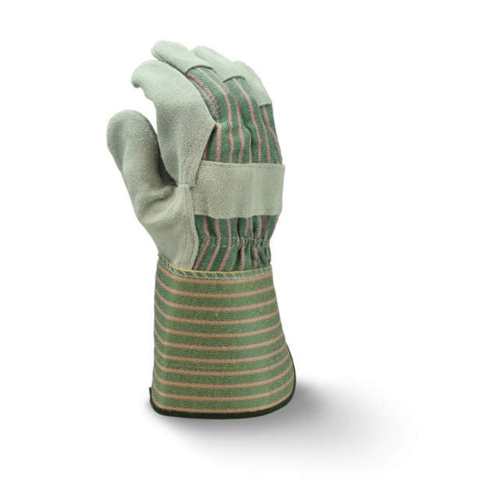 Radians RWG3300G Select Shoulder Gray Split Cowhide Leather Glove with Gauntlet Cuff