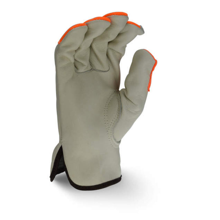 Radians RWG4220H High Visibility Standard Grain Cowhide Leather Driver
