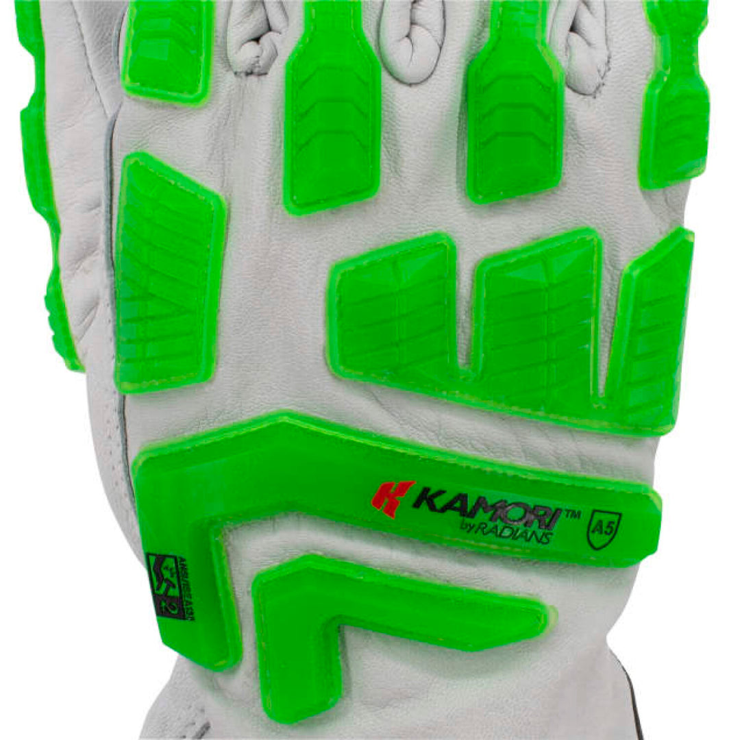 Radians RWG50 KAMORI®Cut Protection Level A5 Work Glove with TPR Overlays